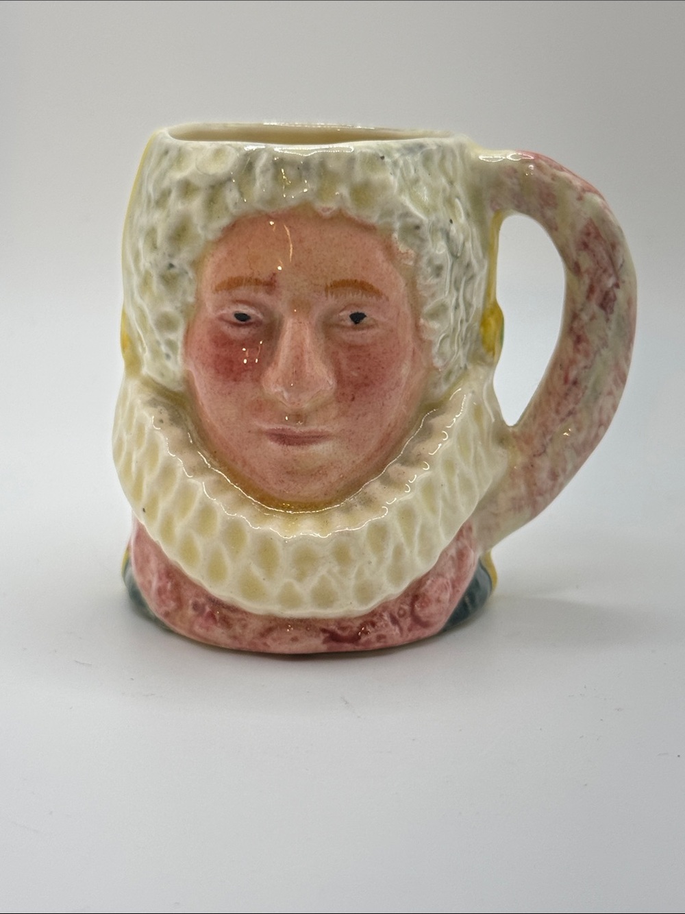 Vintage Lancaster & Sandland miniature "Queen Bess" Toby mug